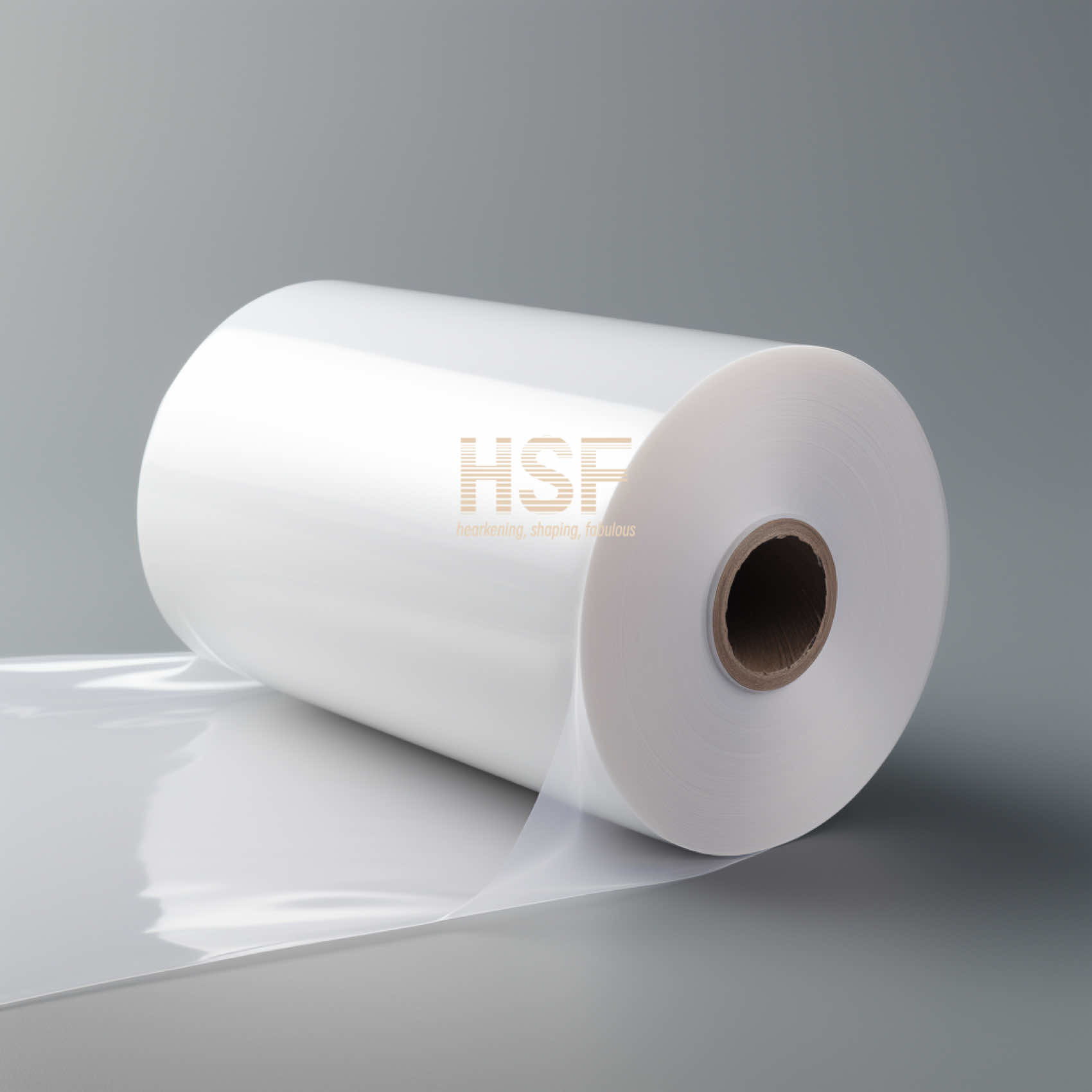 120 Micron Opaque White Low Density LDPE Packaging Film Winding Length 8000 Meters