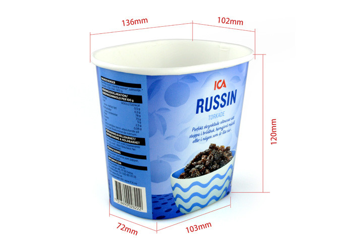 PP Lid Food Can Packaging Composite Save Food Round Shape