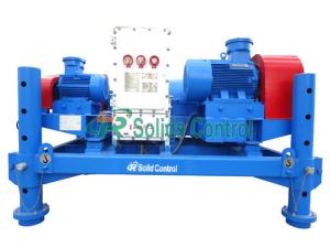 China Horizontal Drilling Mud Centrifuge Oilfield Decanter Centrifuge 2900kg Weight wholesale