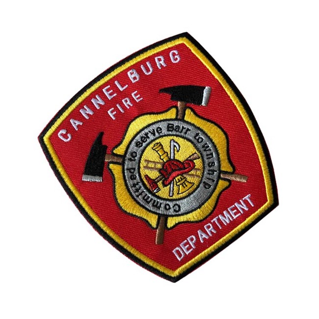 OEM 75% Embroidery Fire Department Patches Woven US Army Patch
