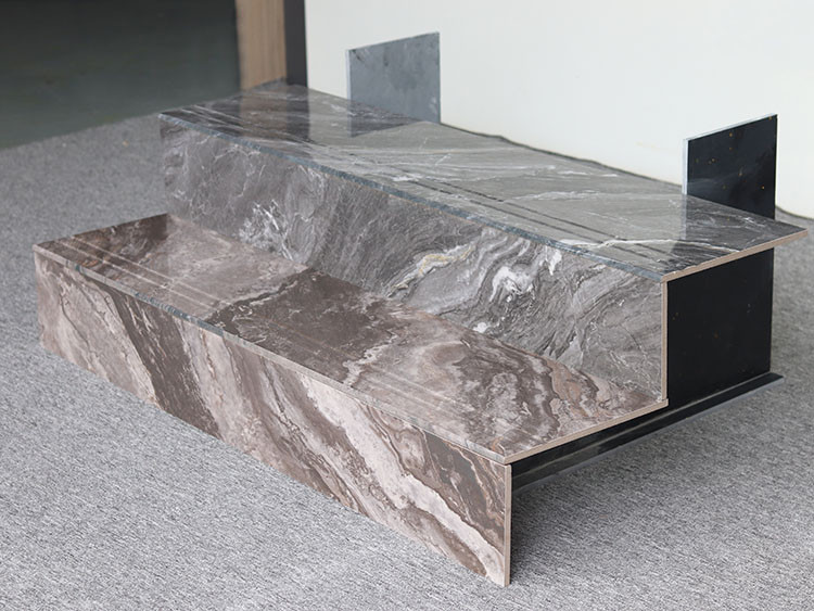 30x120 Stairs Tiles Ceramic Floor Tile Non Slip Groove Step Porcelain Tile