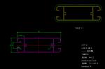 Powder Coated Aluminium Alloy Extrusions Profiles Aluminium Profile Section