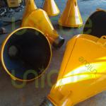 325mm Diameter 8mm Thickness Concrete Tremie Pipe High strength