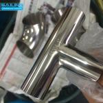 304 316L Sanitary Stainless Steel Butt Weld Tee For Food Industry