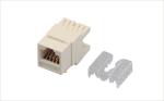 Cat.5E RJ45 Network keystone jack Krone 180 degree 8P8C modular jack High