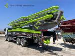 Re-Manufactured Used Concrete Boom Trucks 56 Meter Mounted Concrete Pump