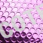 Customized Hot Pink Metallic Bubble Mailer For Cosmetic Packaging