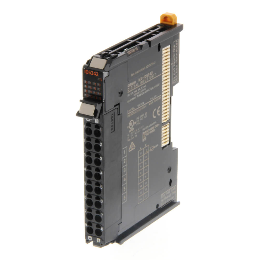 NX-ID5342 Omron Programmable Logic Controllers PLC Expansion Module 8 Digital DC Input NPN 24 VDC NX Series