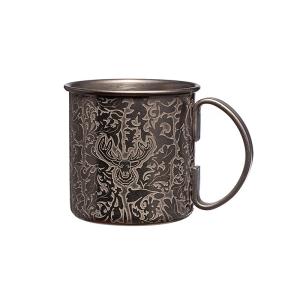 China Baroque Style Stainless Steel Wine Cup Shock Mule Mug For Business Gifts wholesale