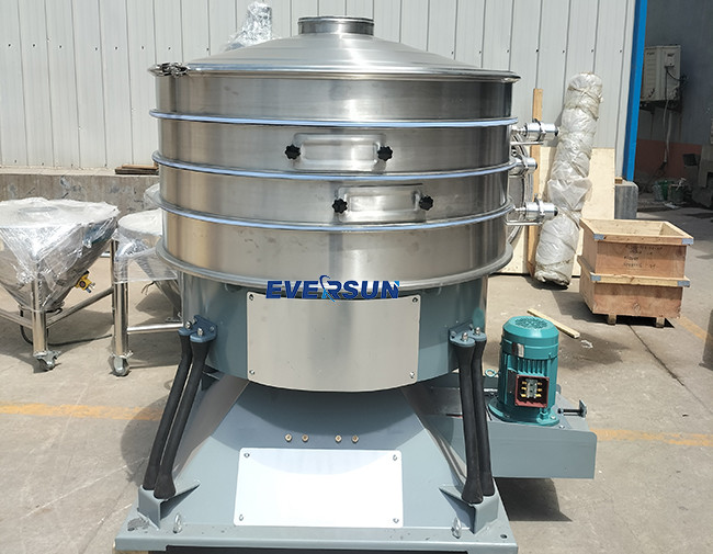 Multi Layer Tumbler Sieving Machine Vibrating Sifter For 6 Particle Sizes