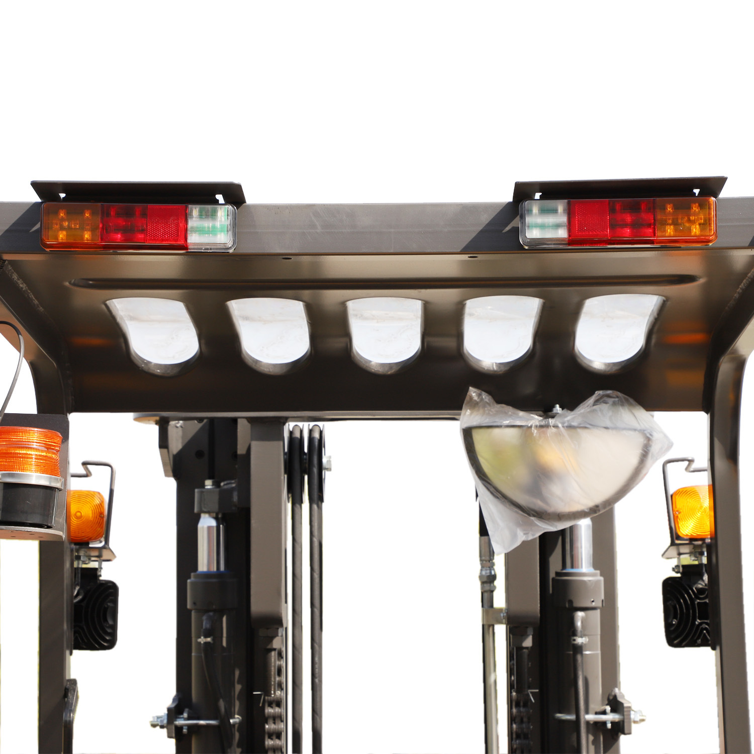 1150mm Fork Length 4 Ton 4-Wheel Telehandler Forklifts for Off Road and Rough Terrain