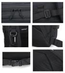 Waterproof Military Combat 50L Molle Assault Backpack Black Backpack