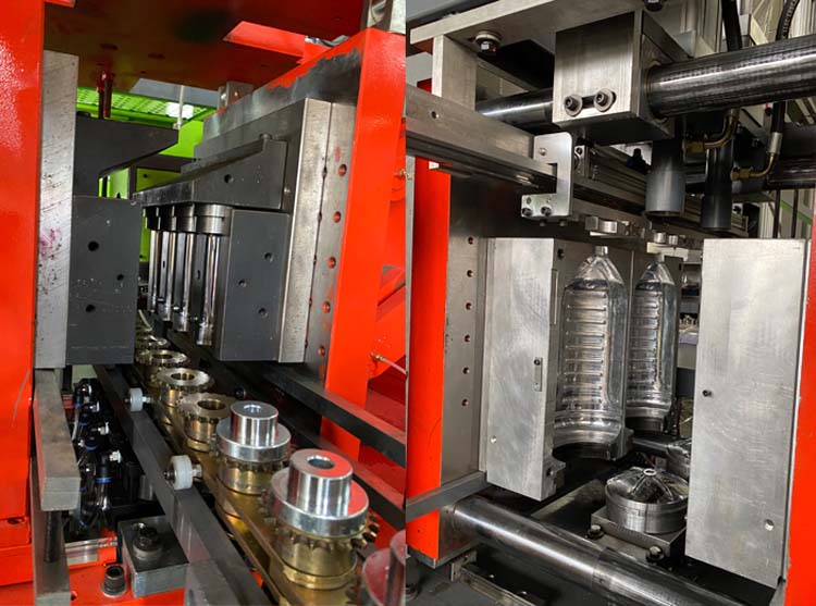 6000BPH Servo Fully Automatic PET Bottle Blowing Machine for 500ml Water Bottle Output