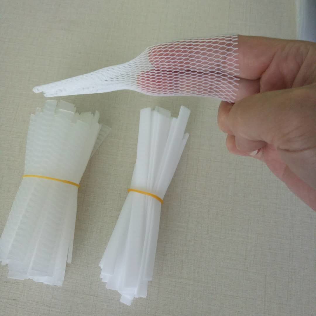 Rose Flower PE Protective Netting Sleeve Transparent PE Rose Net