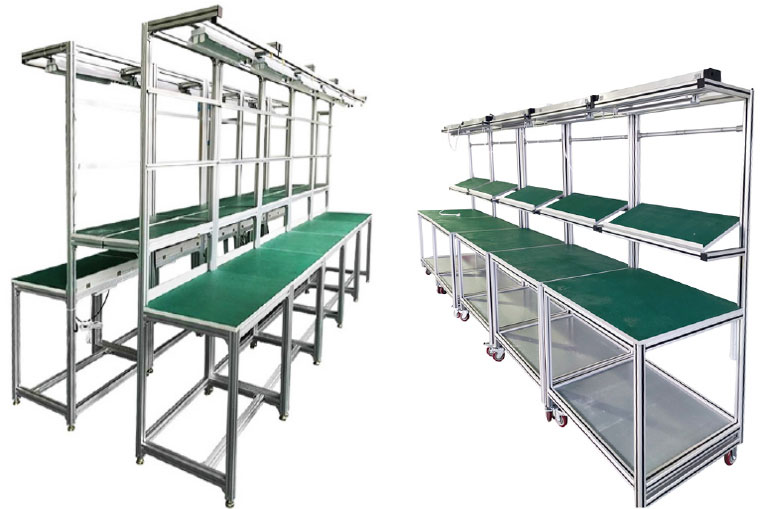 The Third generation Lean Pipe Aluminium Alloy Tube For Workbench