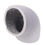 Traditional 100MM 125MM Air Semi Rigid 8 Inch Semi Rigid Aluminum Flexible