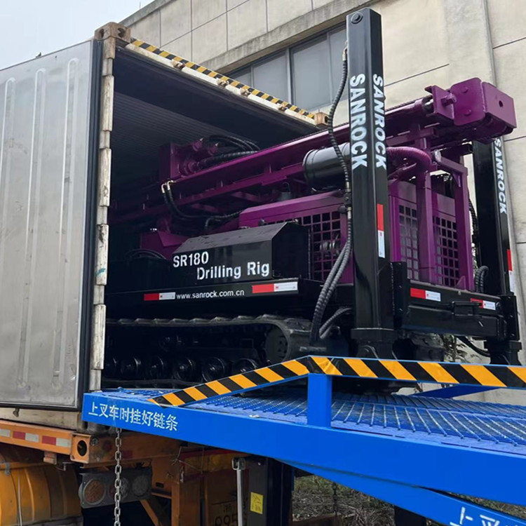 Portable Hydraulic Water Well Drilling Machine Trailer Mounted Water Well Drilling Rig