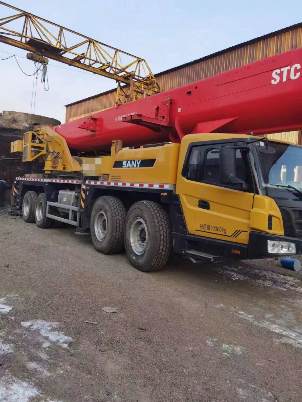 22 Years Sy 80 Tons of Truck Crane Sale Price Is Very Good, Come to Order!
