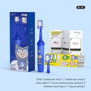 China Electric Toothbrush Cartoon Smart Children Toothbrushes For 3-15 Year Old Kids Rechargeable wholesale