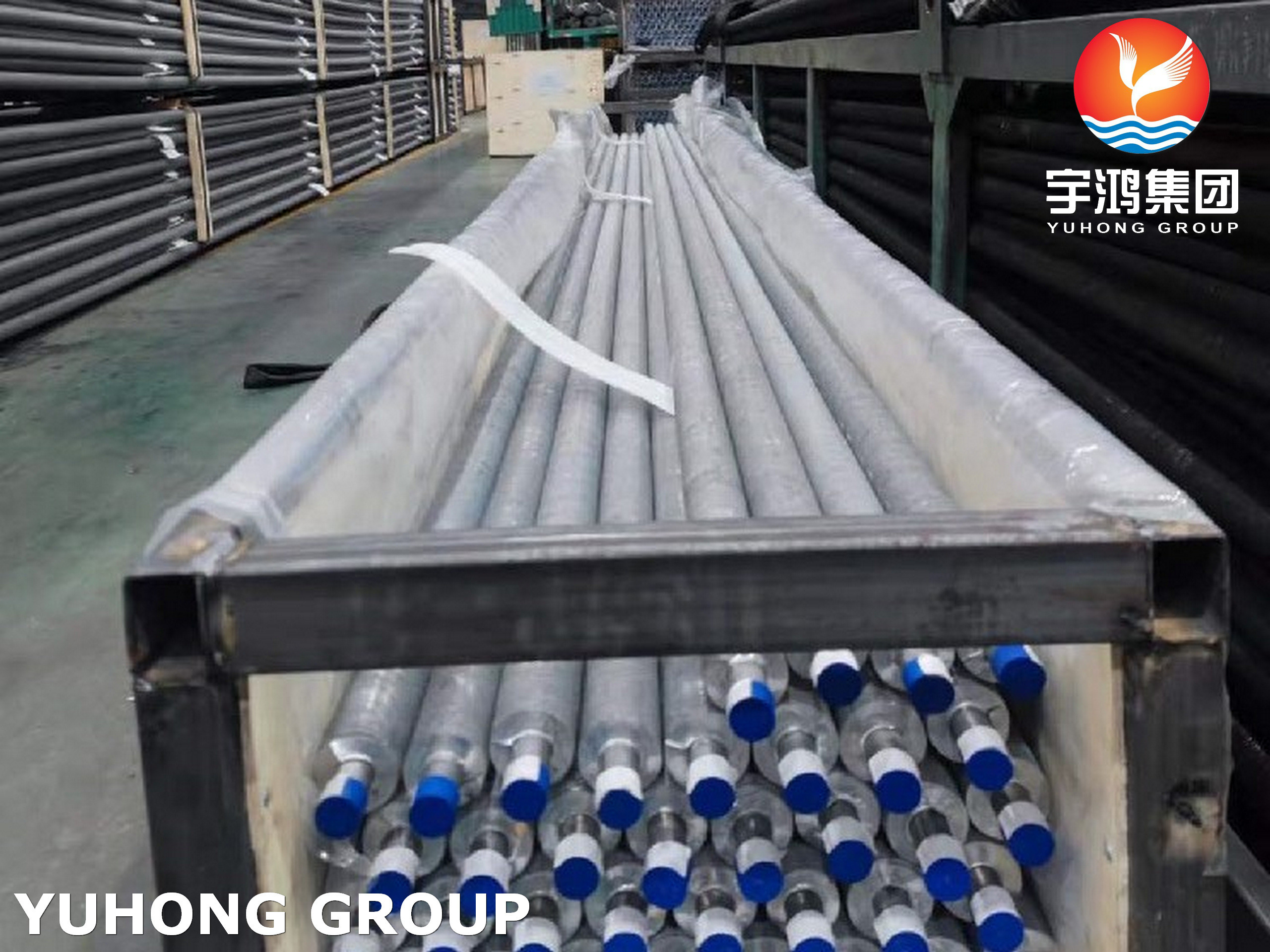 Aluminum Extruded Fin Tube ASTM B163 UNS N08825 Nickel Alloy Tube for Oil Cooler