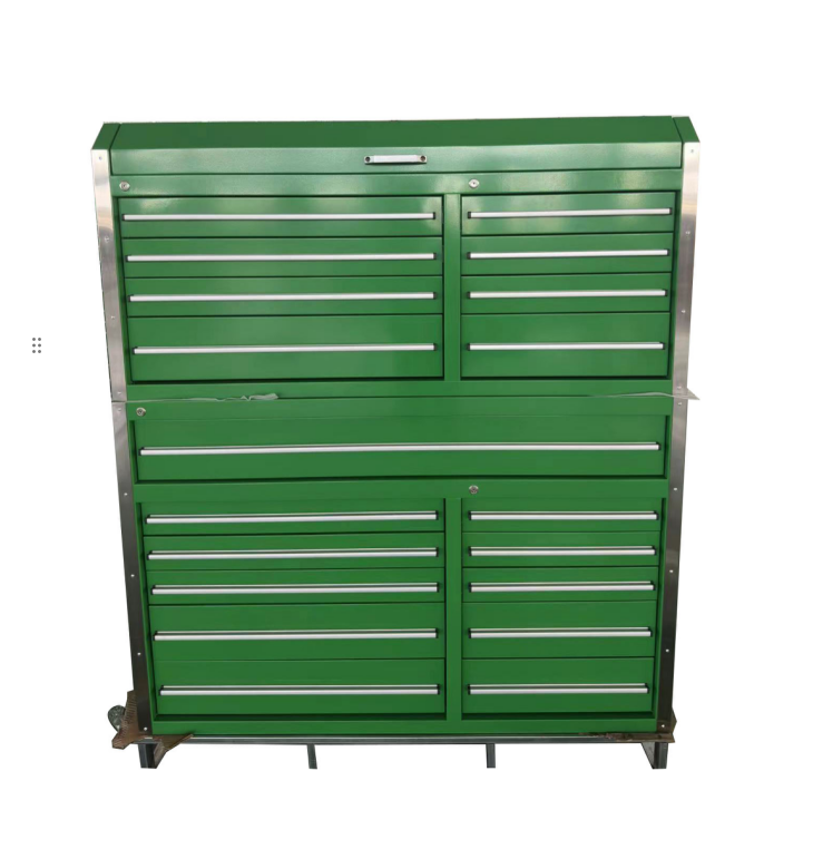 Garage Store Tools Silver 56" Heavy Duty Steel Rolling Tool Box Metal Garage Tool Cabinet