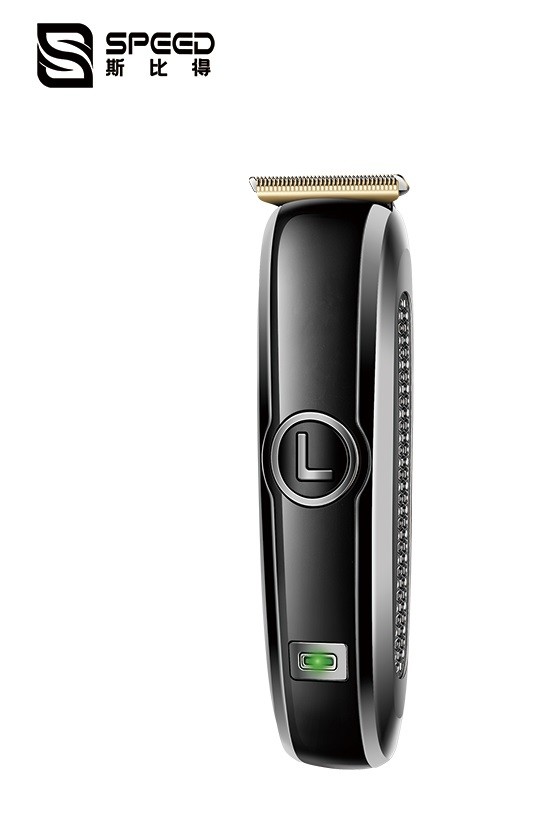 803 LCD Display Micro Hair Trimmer Precision Steel Grinding Oil Head Carver Scissors