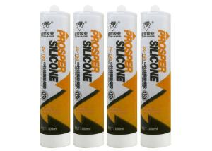 China Permanently Flexible All Weather Outdoor Clear Silicone Sealant For Wet Rooms Decoration wholesale