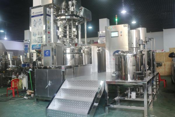 High Capacity Stainless Steel Toothpaste Production Machine Emulsifying