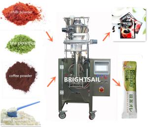 China 50g Filling Weight Semi Automatic Powder Sachet Filling Machine For Pillow Bag wholesale