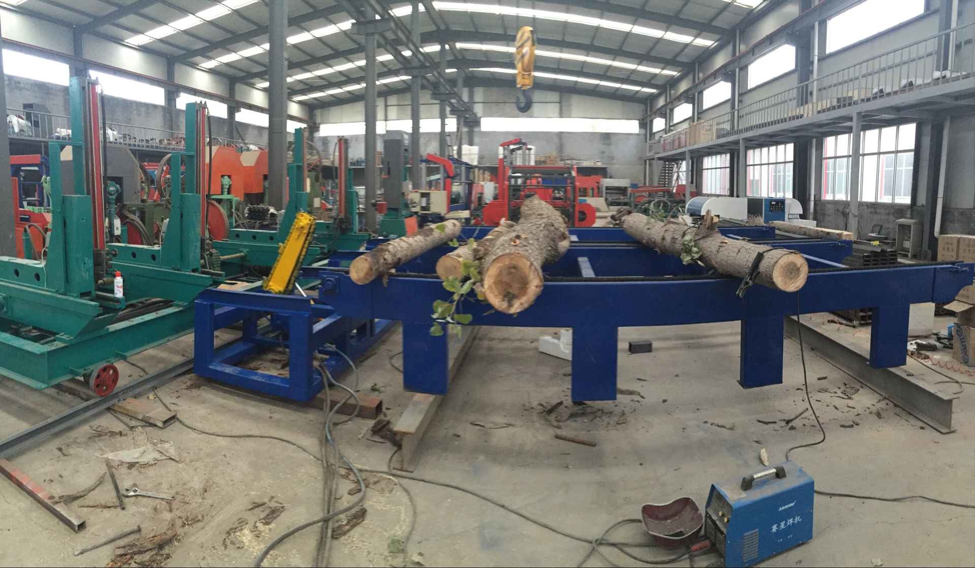 Woodworking vertical band saw with carriage, Sawmill Log Carriage for sale