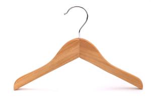 China Wholesale Small Size Garment Usage Lotus Wood Material Kids Hanger wholesale