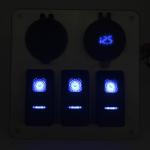 IP65 Automotive Rocker Switch Panel