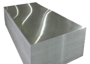 China 0.6mm Metal Coated Aluminium Alloy Sheet , 1070 Brushed Finish Aluminum Sheet For Lights wholesale