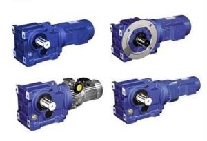 China 1450rpm Worm Helical Gear Reducer Gearbox With Motor 20CrMnTi Alloy Steel wholesale