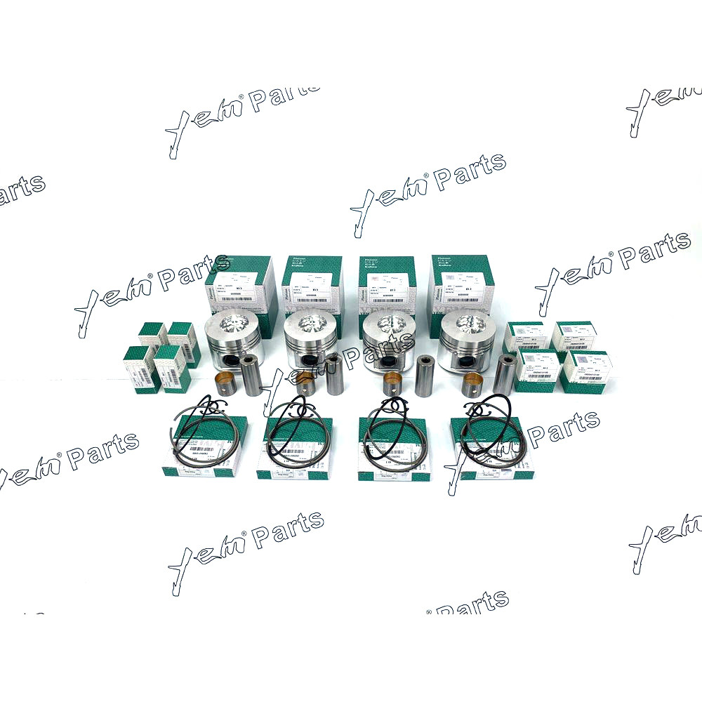 B3.3 B3.3T QSB3.3 Piston And Ring Set For Cummins Excavator Diesel Engine