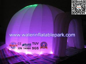China White Inflatable Clear Light Dome Tent Outdoor Oxford Cloth wholesale