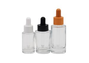 China 18mm Cosmetic Essential Oil Dropper 100ml Skin Care Glass Bottle wholesale