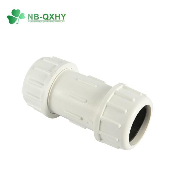 Customization High Pressure Sch40 PVC Pipe Fittings Compression Fittings ASTM