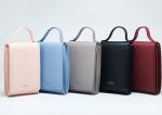 Long Paragraph Slung Pu Leather Bag , Multi Functional Mobile Phone Purse