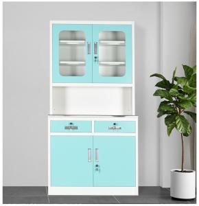 China Cold Rolled Steel Medicine Display Cabinet Electrostatic Spraying wholesale