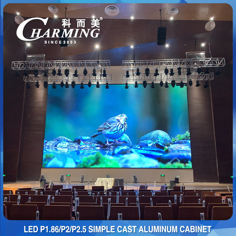 Indoor Watching Big Screen LED Video Wall Display Fixed Installation 3840Hz Ip45
