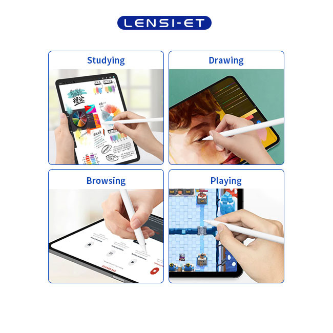 400mA Battery Stylus Active Touch Pen Custom Capacitive Stylus For Ipad