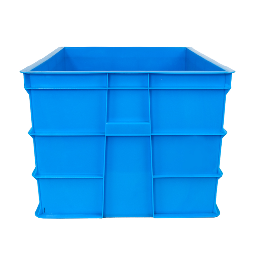 Solid Logistics Plastic Crate for Eco-Friendly HDPE Food Mobile Turnover Box in Market