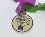 Die Casting Metal Medal Sandblasting Zinc Alloy Medal With Soft Enamel