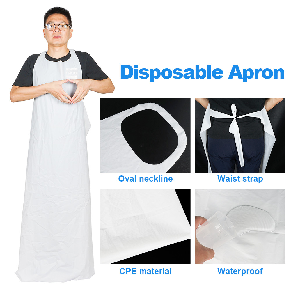 Personal CPE Disposable Medical Aprons Custom Logo