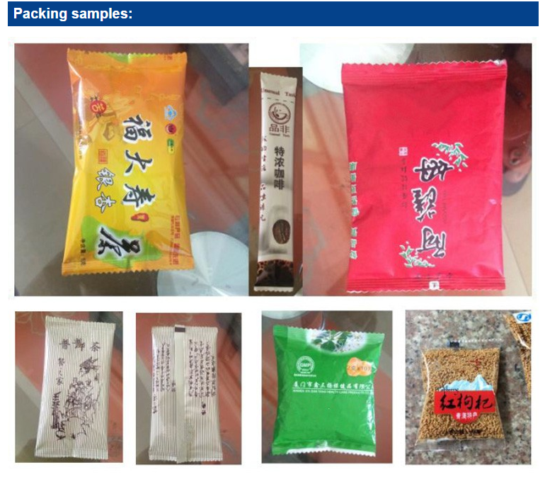 15 Bag / Min Automatic Packaging Machine For Large Food Pouch Tea Bags Multifunctional