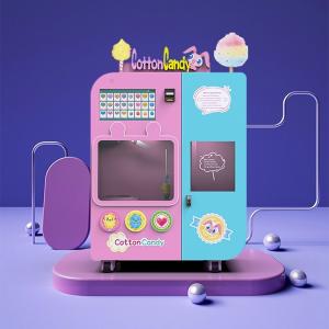 China 700W Remote Fully Automatic Cotton Candy Machine 8kg Sugar wholesale
