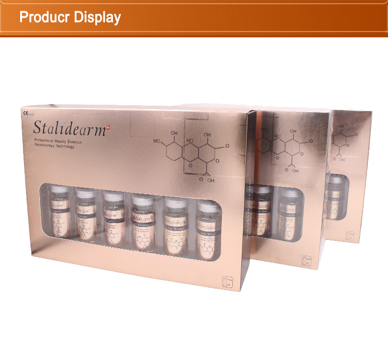 Private Label Organic Skincare Collagen Firm Serum Transparent Anti Wrinkle Essence 6 Bottle/Set good and safe effect