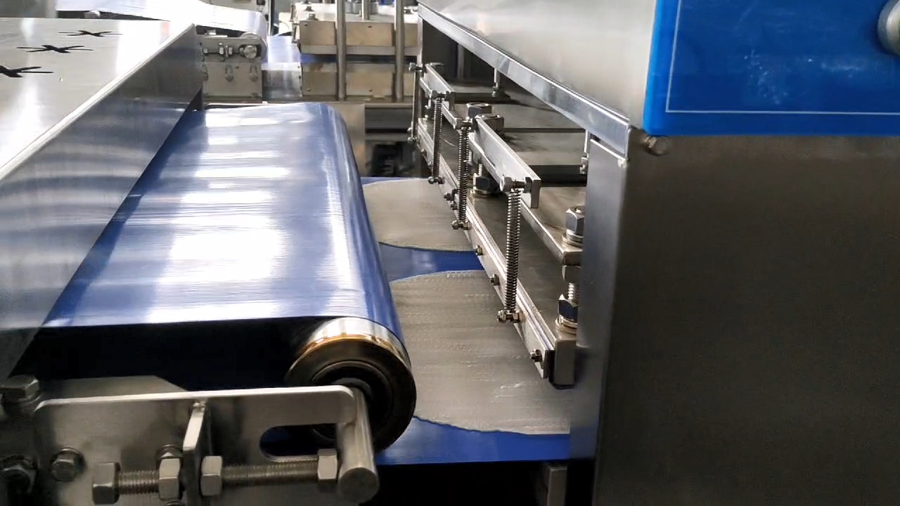 1500pcs/H Compact Tortilla Machine Roti Chapati Tortillas Making Flatbread Production Line