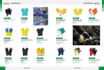 Spray Lining Bi-Color Latex Household Gloves with Flock Lining and Cleaning